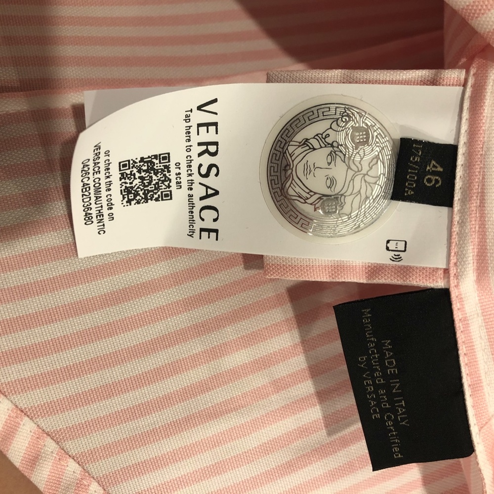 Versace button down blouse - Picture 5 of 5